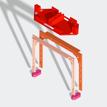 Load image into Gallery viewer, THE "L" - Elevated railway kit - Straight plate girder section 372 mm #160-0101