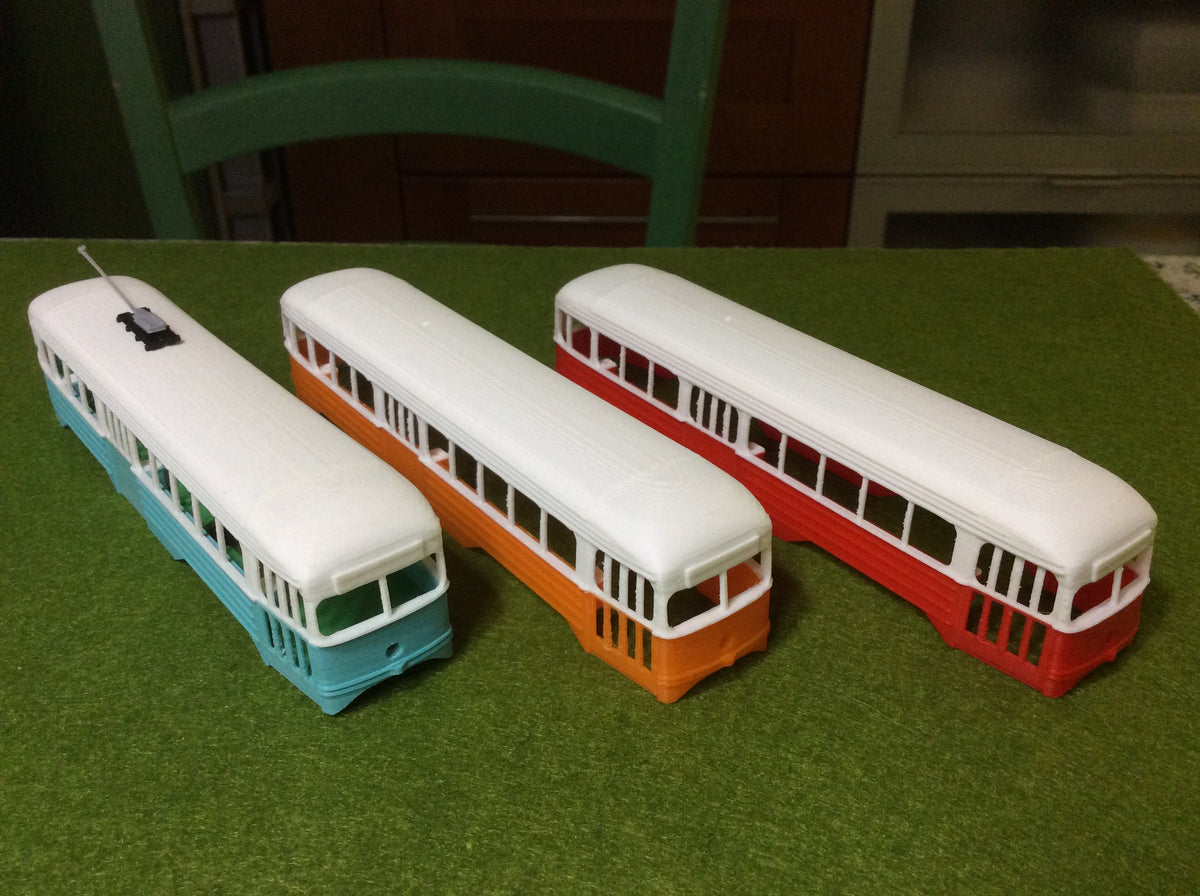 pre-PCC CAR» - Capital Transit pre-PCC St.Louis UNPAINTED HO KIT  display picture 1