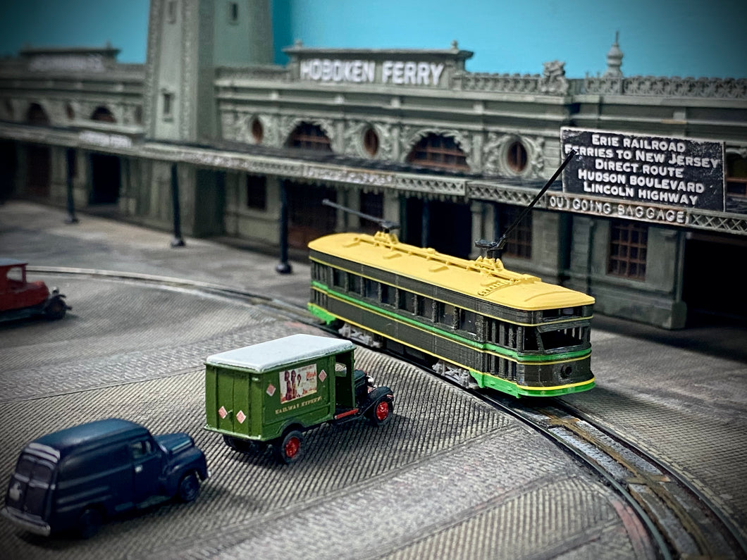 ELECTROMOBILE - New Bedford Streetcar N painted kit #160-1408