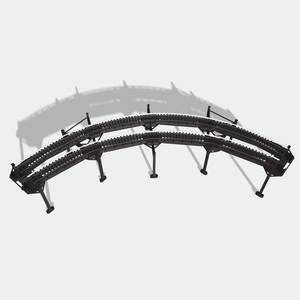 THE "L" - Elevated railway kit - Curved plate girder section 180° #160-0118