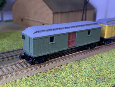 «INTERURBAN BOX CAR w/ clerestory roof» (without trucks) #160-3321