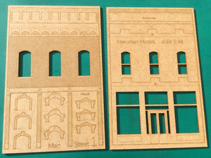 «MAIN STREET» - modular storehouse front - #48-9001