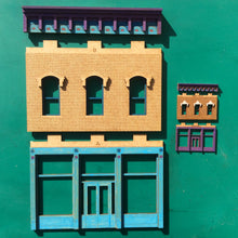 Load image into Gallery viewer, «MAIN STREET» - modular storehouse front - #48-9001